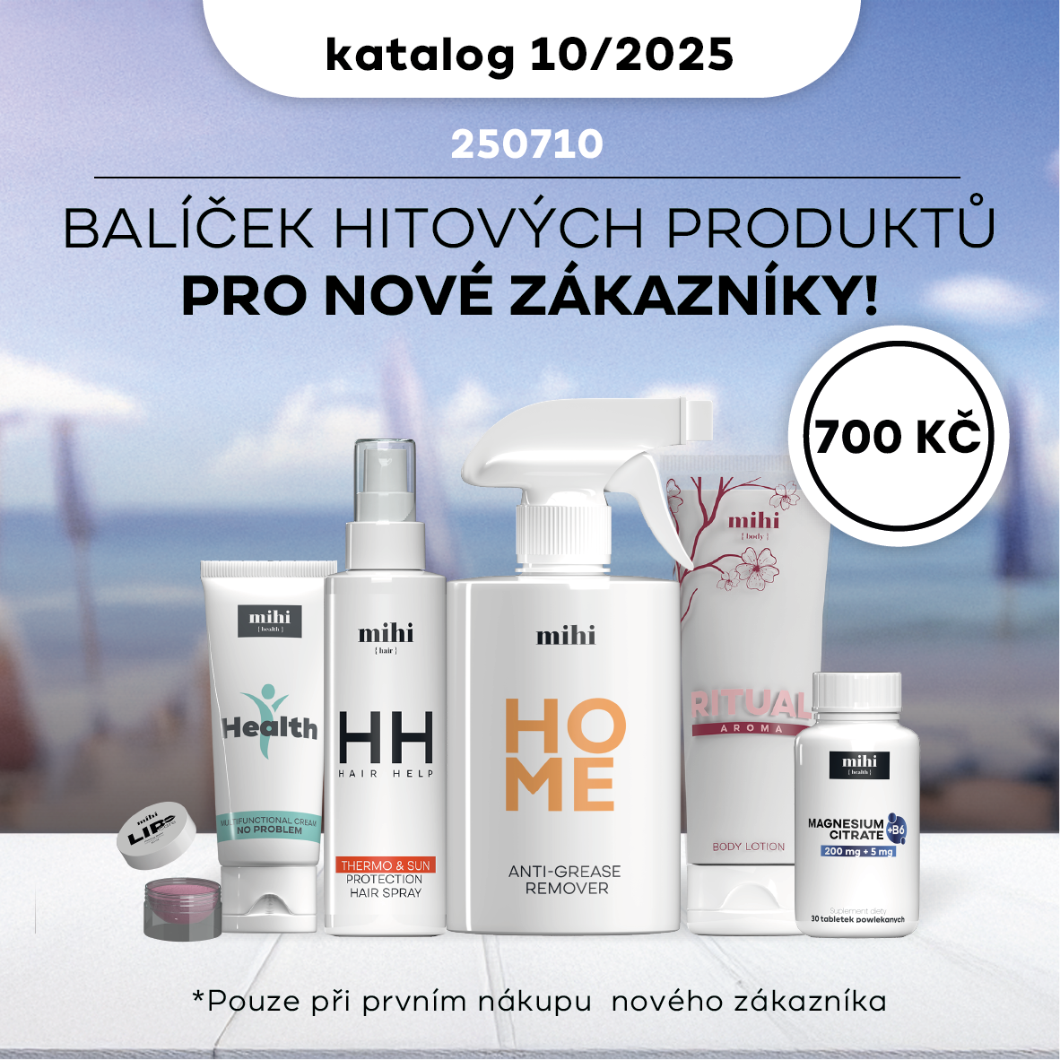Výhodný set TOP PRODUKTŮ za pouhých 700 Kč pro nové zákazníky