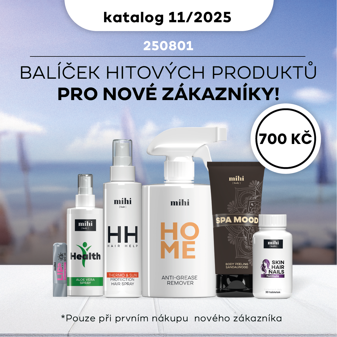 Výhodný set TOP PRODUKTŮ za pouhých 700 Kč pro nové zákazníky