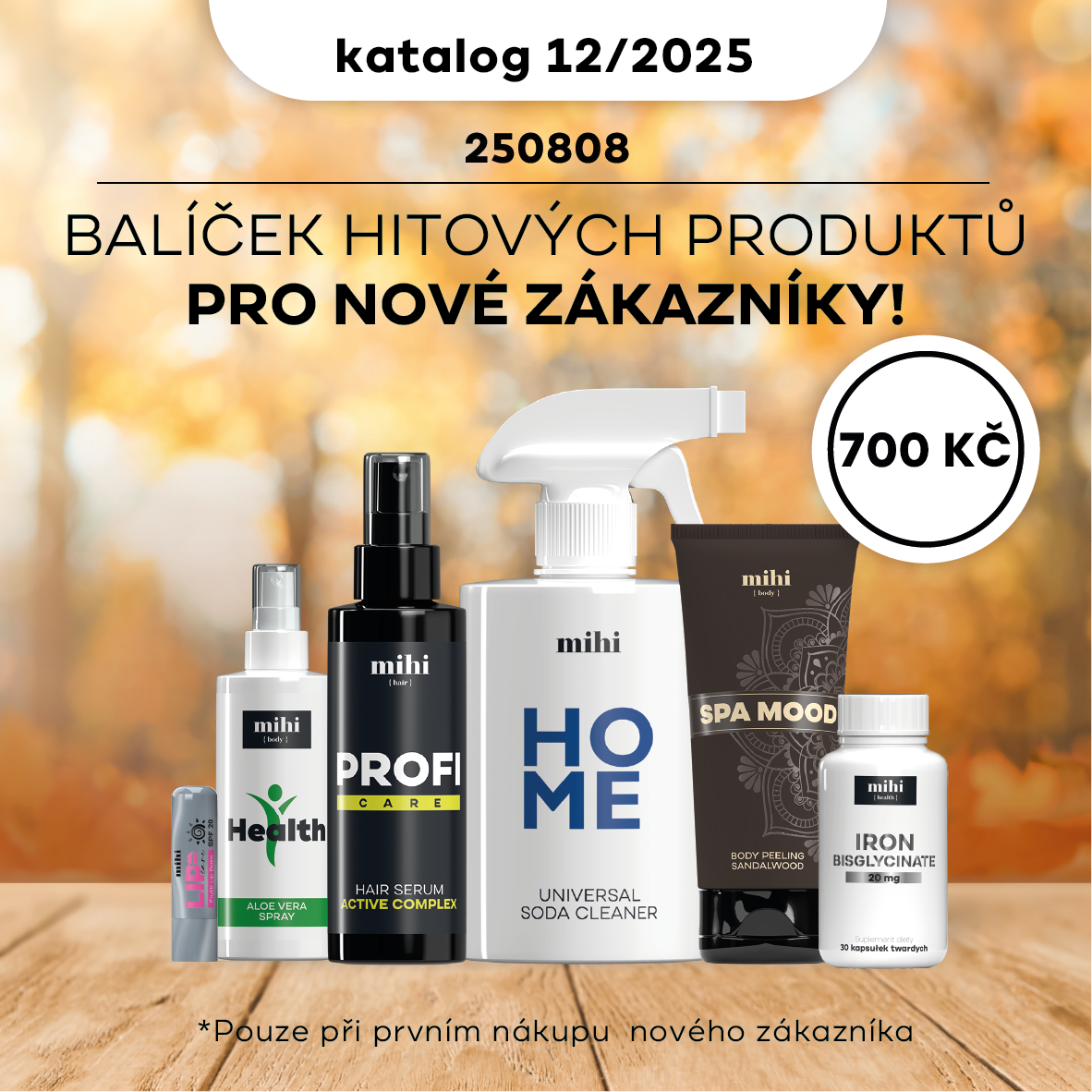 Výhodný set TOP PRODUKTŮ za pouhých 700 Kč pro nové zákazníky