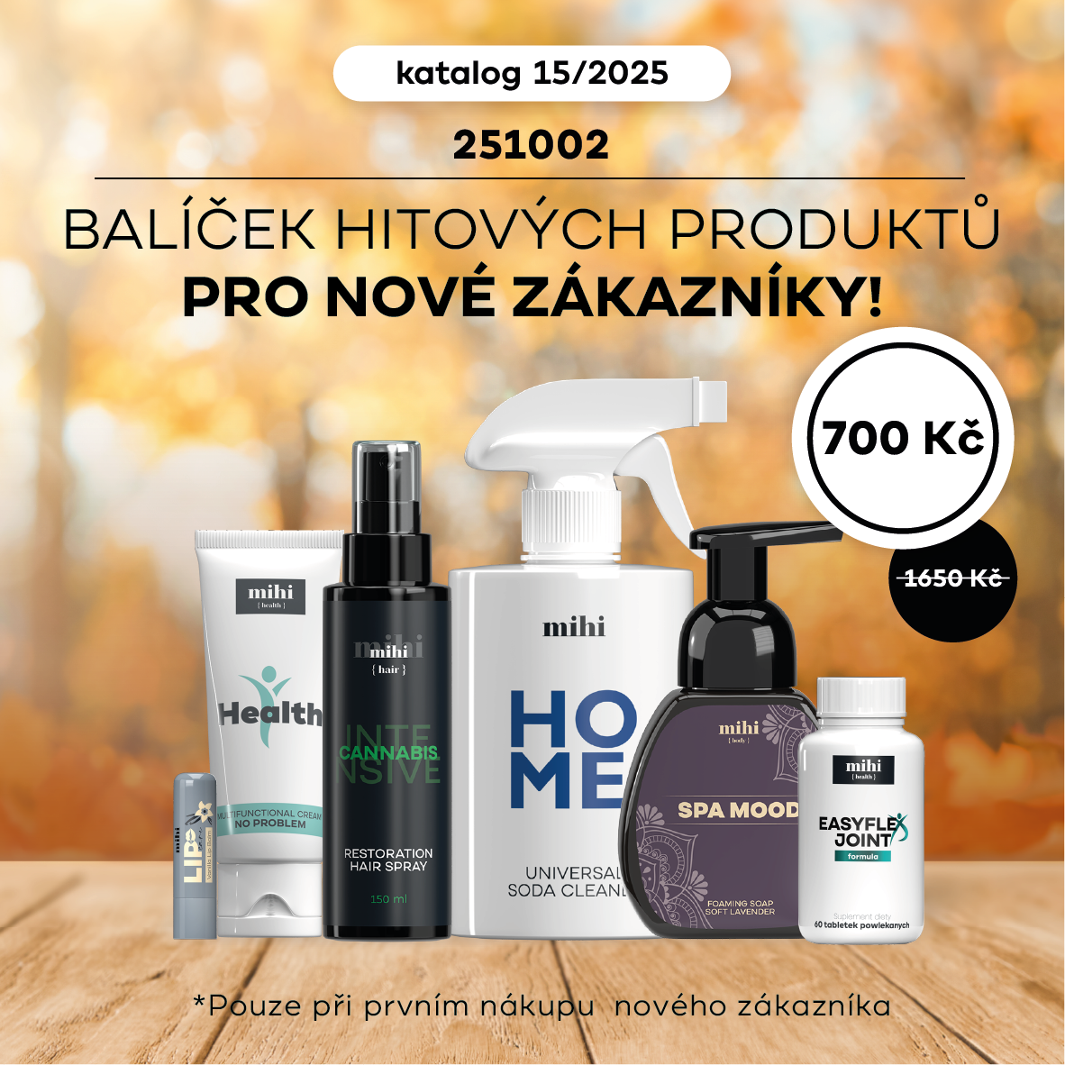 Výhodný set TOP PRODUKTŮ za pouhých 700 Kč pro nové zákazníky