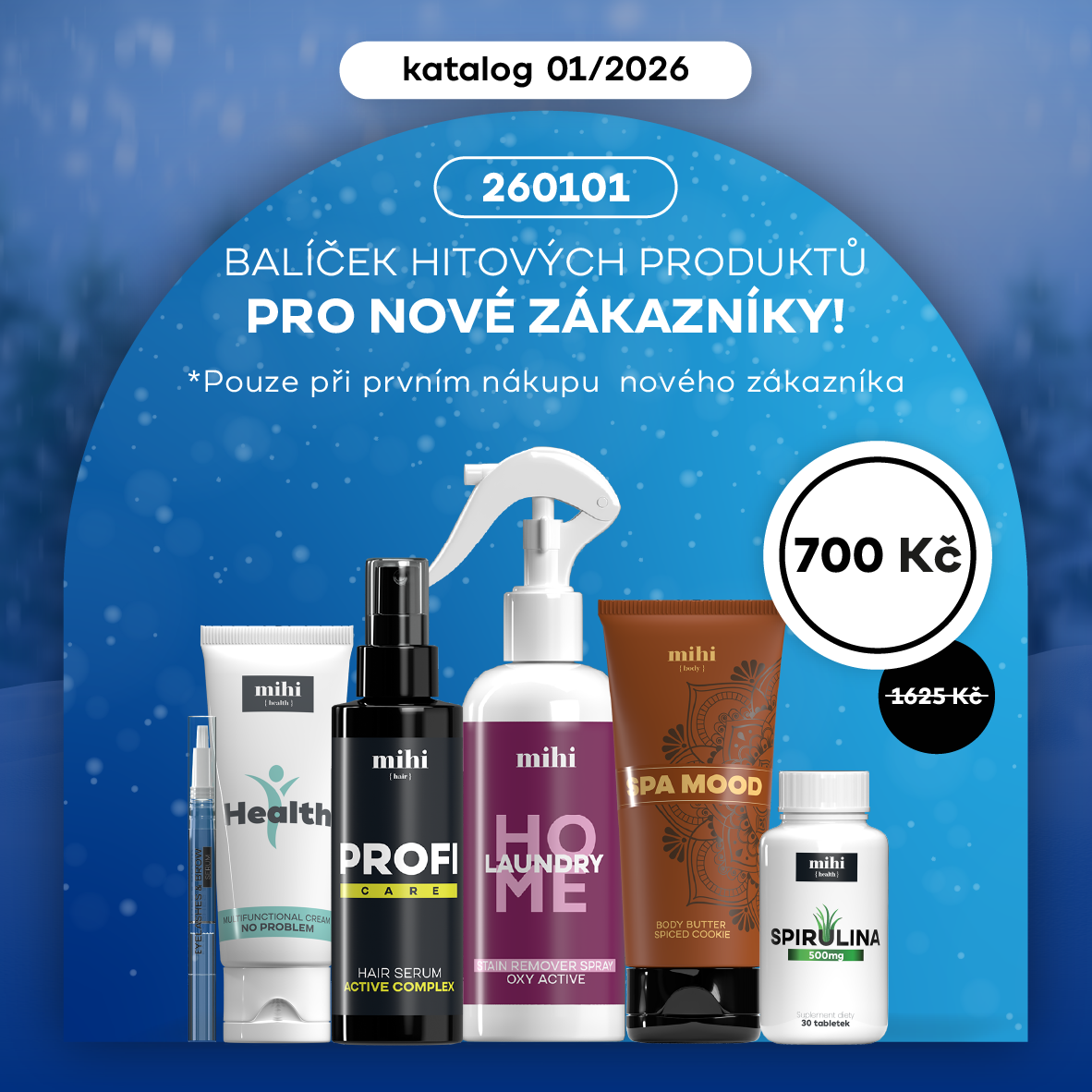 Výhodný set TOP PRODUKTŮ za pouhých 700 Kč pro nové zákazníky