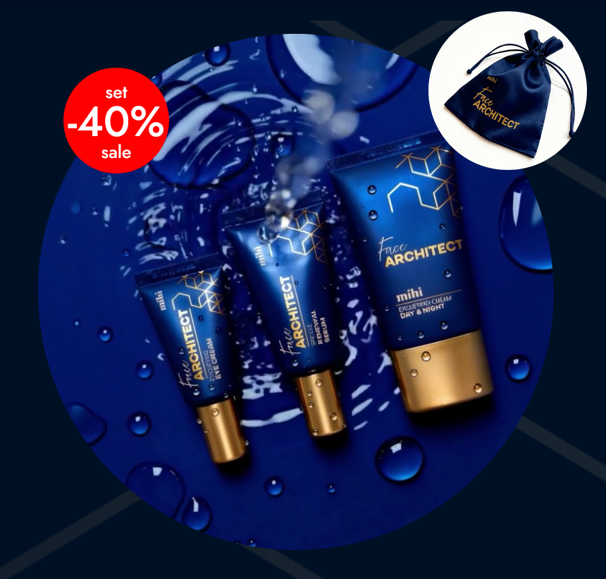 SADA FACE ARCHITECT SE SLEVOU 40% A LUXUSNÍM HEDVÁBNÝM SÁČKEM