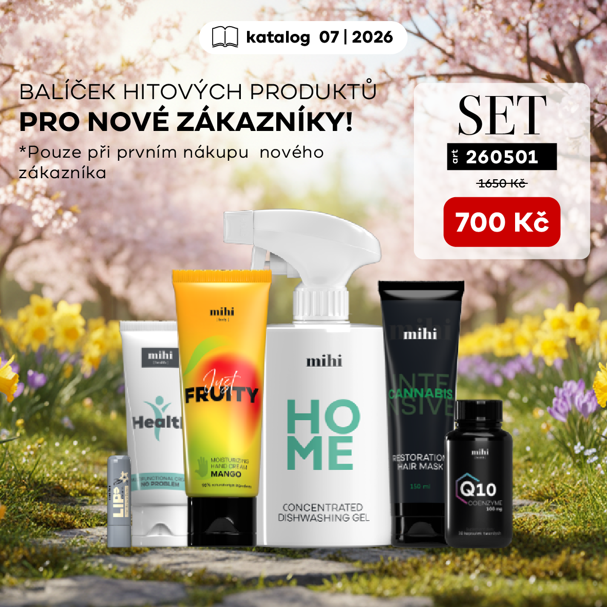 Výhodný set TOP PRODUKTŮ za pouhých 700 Kč pro nové zákazníky