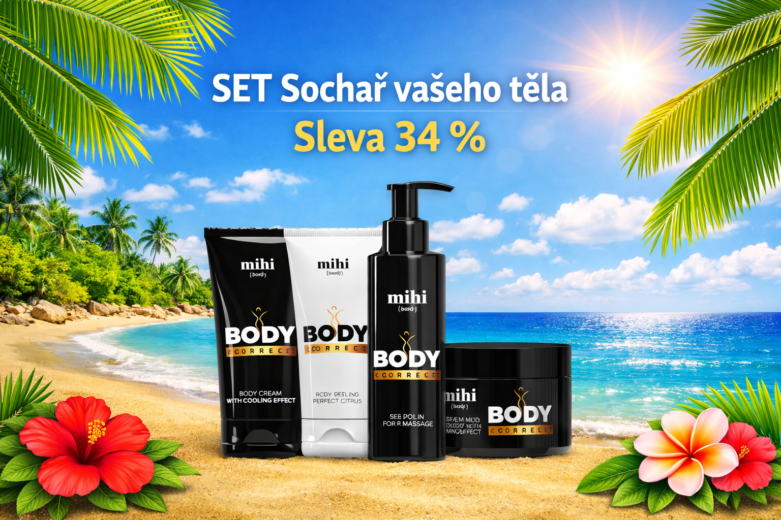 Sada 4 produktů Sochař vašeho těla jen za 1.000 Kč a pro registrované zákazníky v první objednávce jen za 700 Kč !!