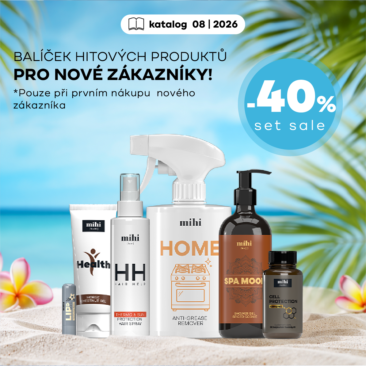 Výhodný set TOP PRODUKTŮ pro nové zákazníky.